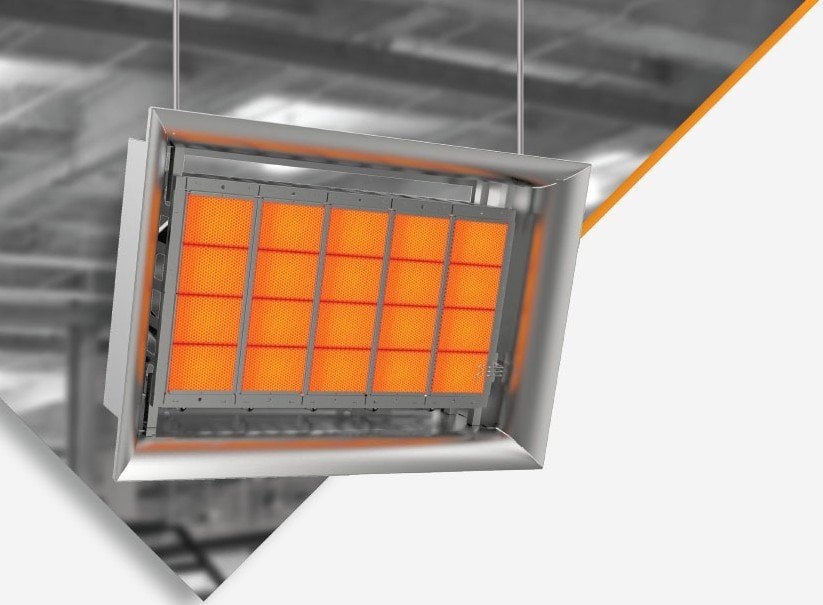 ECO-D16 Seramik radyant ısıtıcı