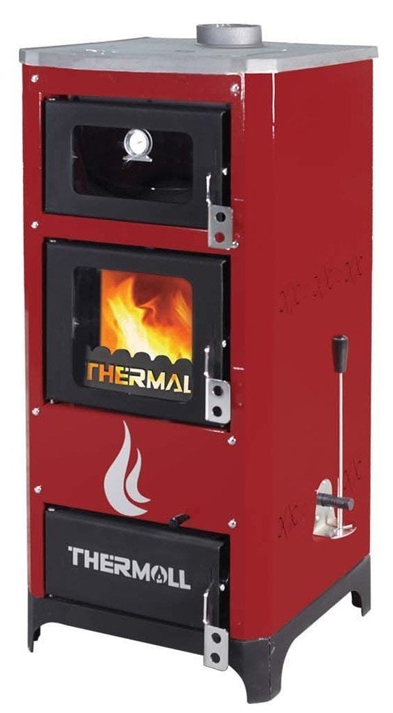 DSK25 Kuzineli Şömineli Kalorifer Sobası