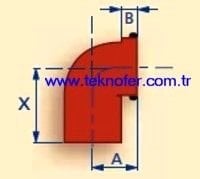 Pik Döküm Boru WC Dirseği