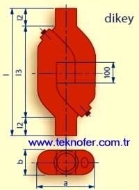 Pik Döküm Boru Yağmur Suyu Sifonu