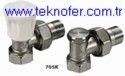 Radyatör Vanası Seti Fiyatları 705K (köşe tip)